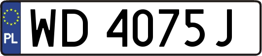 WD4075J