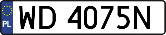 WD4075N