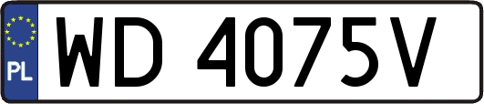 WD4075V