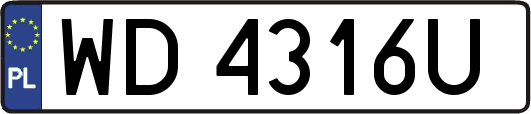 WD4316U