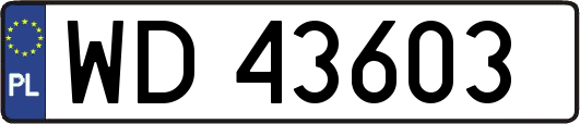 WD43603