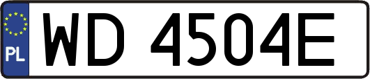 WD4504E