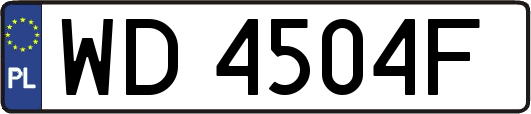 WD4504F