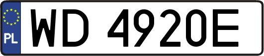 WD4920E