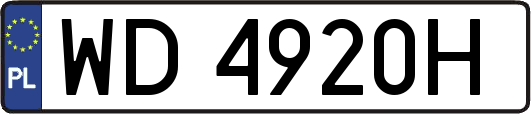 WD4920H