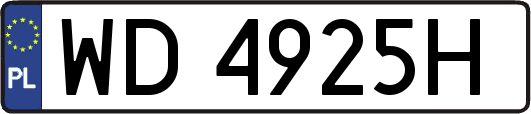 WD4925H