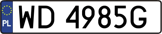 WD4985G