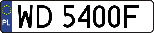 WD5400F