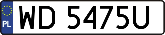 WD5475U