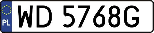 WD5768G