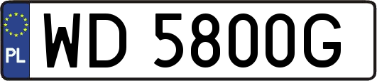 WD5800G