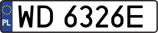 WD6326E