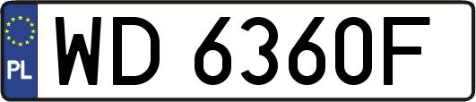 WD6360F