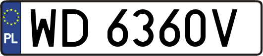WD6360V