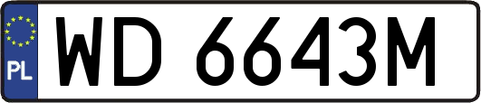 WD6643M