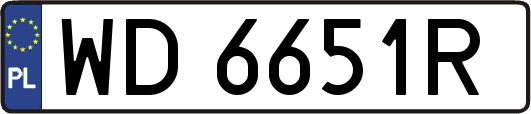 WD6651R