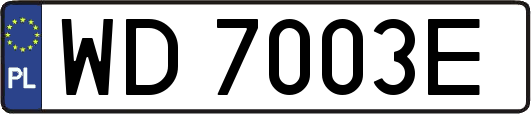 WD7003E