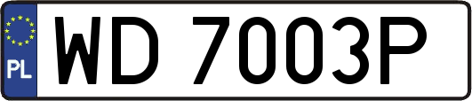 WD7003P