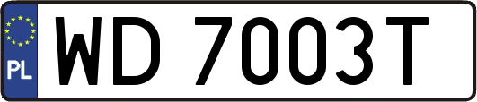WD7003T
