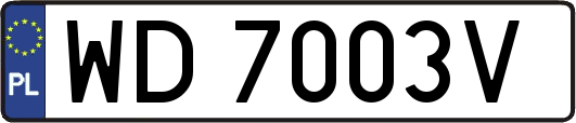 WD7003V