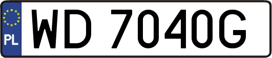 WD7040G