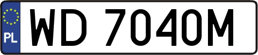 WD7040M