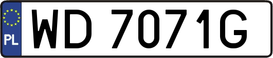 WD7071G