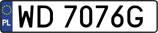 WD7076G