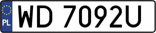 WD7092U