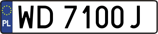 WD7100J