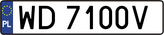 WD7100V