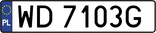 WD7103G