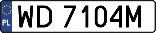 WD7104M
