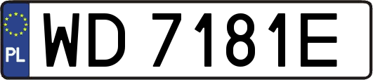 WD7181E
