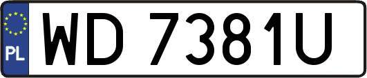 WD7381U