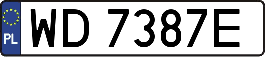 WD7387E