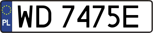 WD7475E