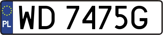 WD7475G