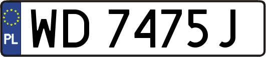 WD7475J