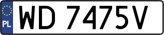 WD7475V