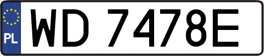 WD7478E