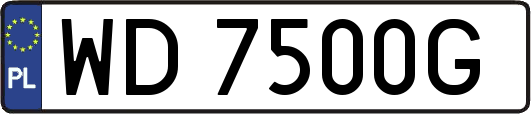 WD7500G