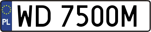 WD7500M
