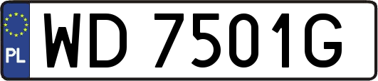 WD7501G