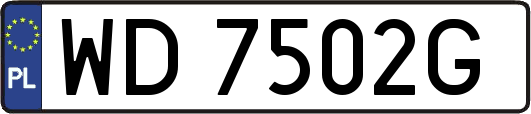 WD7502G