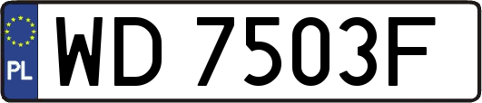 WD7503F