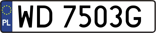 WD7503G