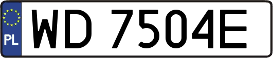 WD7504E