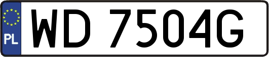WD7504G
