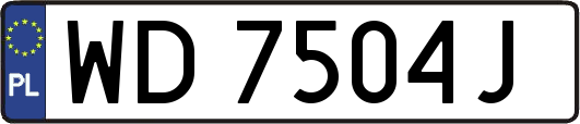 WD7504J